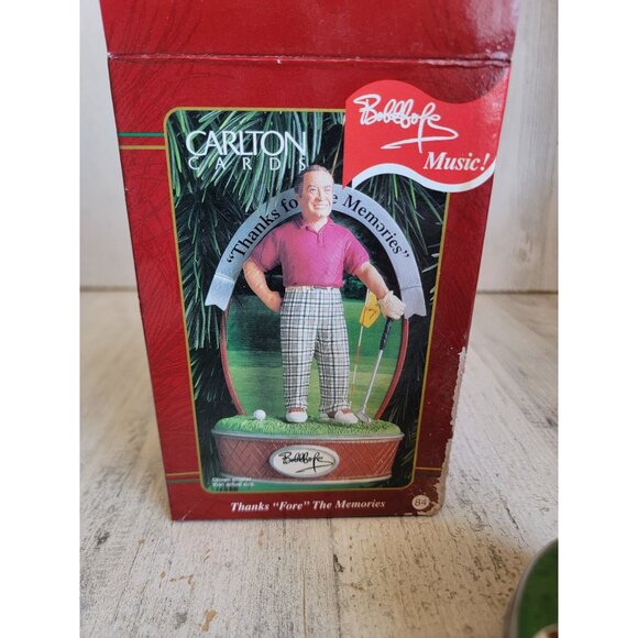 Carlton cards thanks "fore" the memories Bob hope golf ornament xmas - Picture 7 of 7